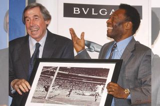 gordon banks - pele